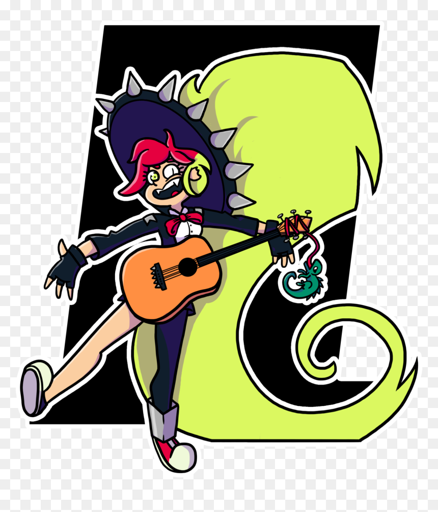 Demencia, From Villainous, In Her Mariachi Outfit Clipart - Villainous Demencia Mariachi, HD Png Download - mariachi sombrero png