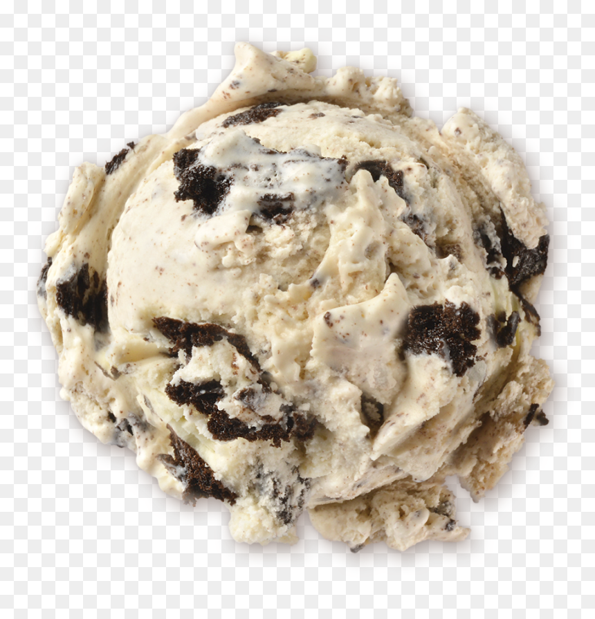 Homemade Brand Cookies N Cream Ice Cream Scoop - Cookies And Cream Ice Cream Scoop Png, Transparent Png - oreo cookie png