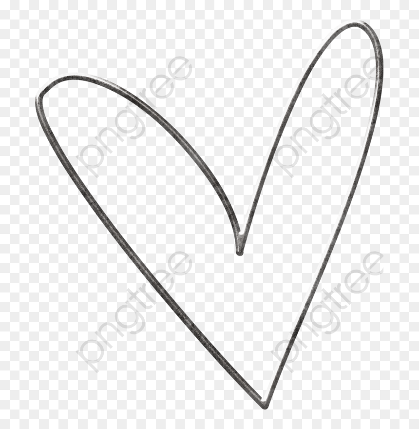 Heart Black And White Clipart Simple - Stencil, HD Png Download - stencil png