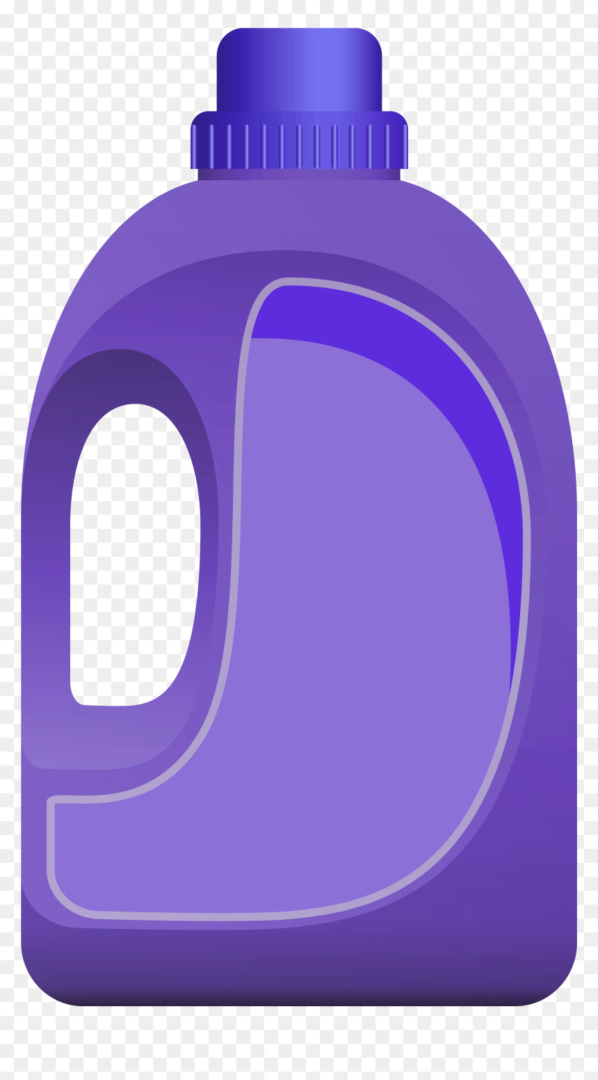 Purple Plastic Jerrycan Oil Png Clipart - Plastic Clipart Png, Transparent Png - plastic water bottle png