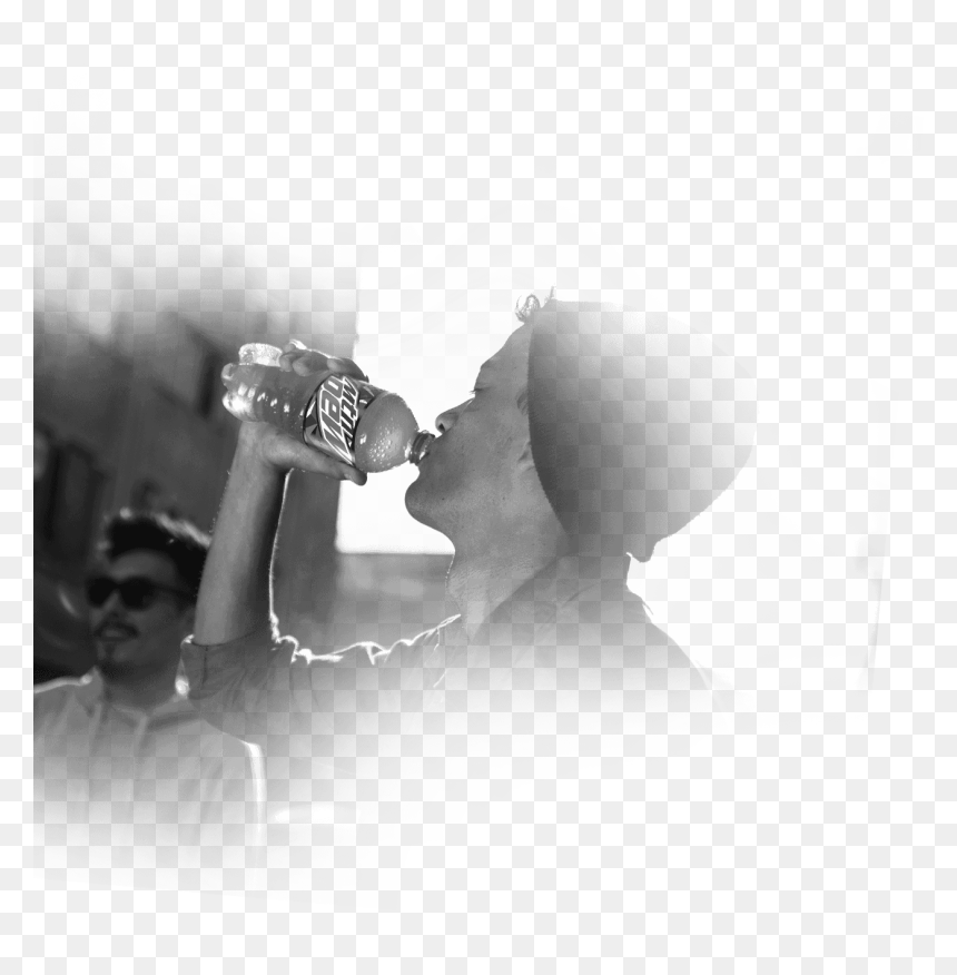 Monochrome, HD Png Download - mountain dew bottle png