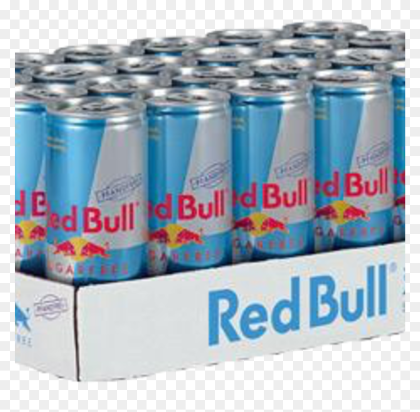 Red Bull Sugar Free 250ml 24 Pack - Red Bull Sugar Free 24pk, HD Png Download - red bull can png