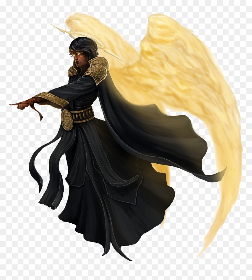 Angel - Balisse - 02 - Balisse Angel Pathfinder, HD Png Download - gold angel wings png