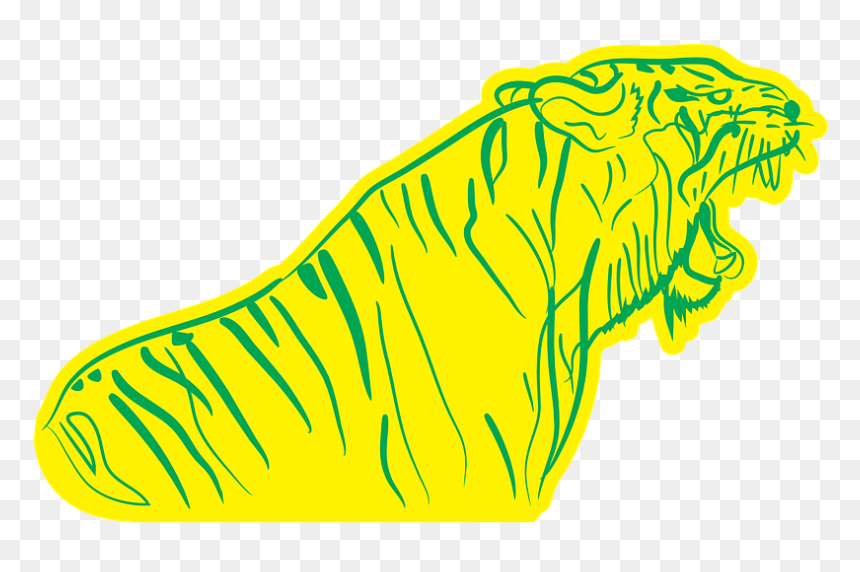 Tiger, HD Png Download - roaring tiger png