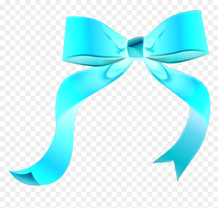 #mq #blue #bow #bows #ribbon , Png Download, Transparent Png - blue bow png