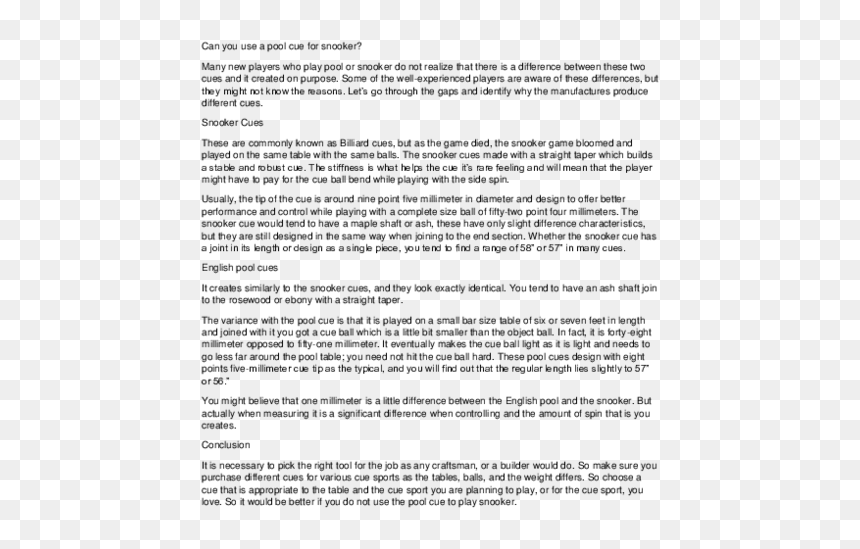 Untitled, Tailpiece, Pg. 157, In The Book Dingo By, HD Png Download - pool cue png