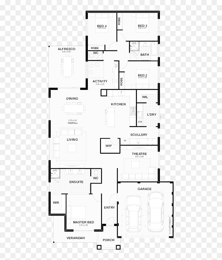 Floor Plan, HD Png Download - floor plan png
