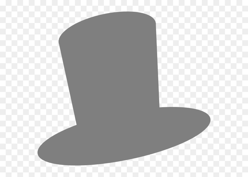 Transparent Mad Clipart - Grey Hat Clipart, HD Png Download - cowboy hat png transparent