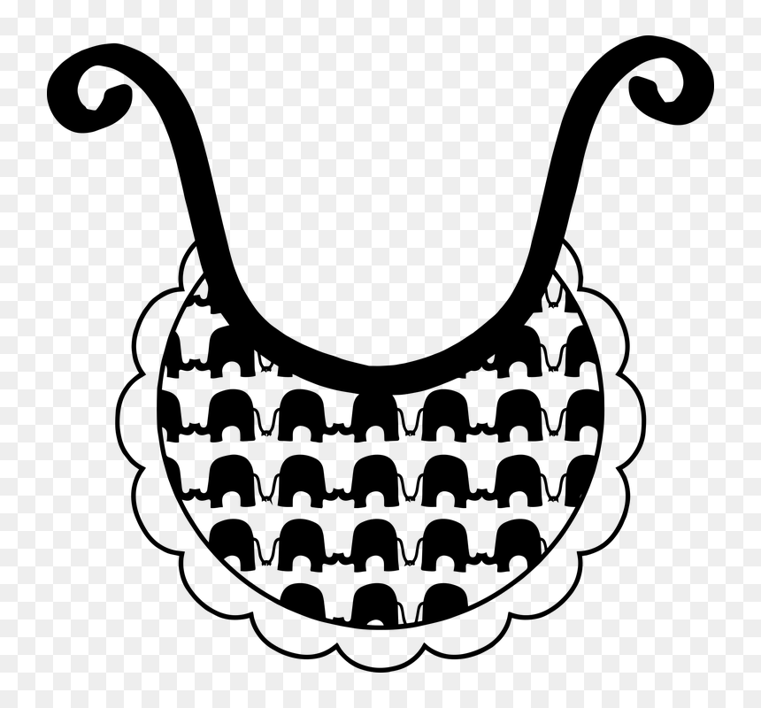 Clip Art, HD Png Download - baby bib png