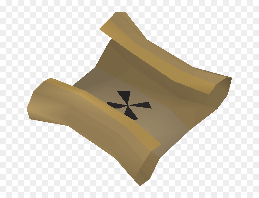 Old School Runescape Wiki - Osrs Clueless Scroll, HD Png Download - fancy scroll png
