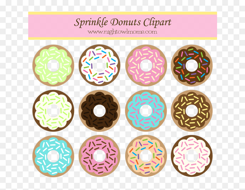 Doughnut Clipart Real Donut - Donut Clipart, HD Png Download - donut clipart png