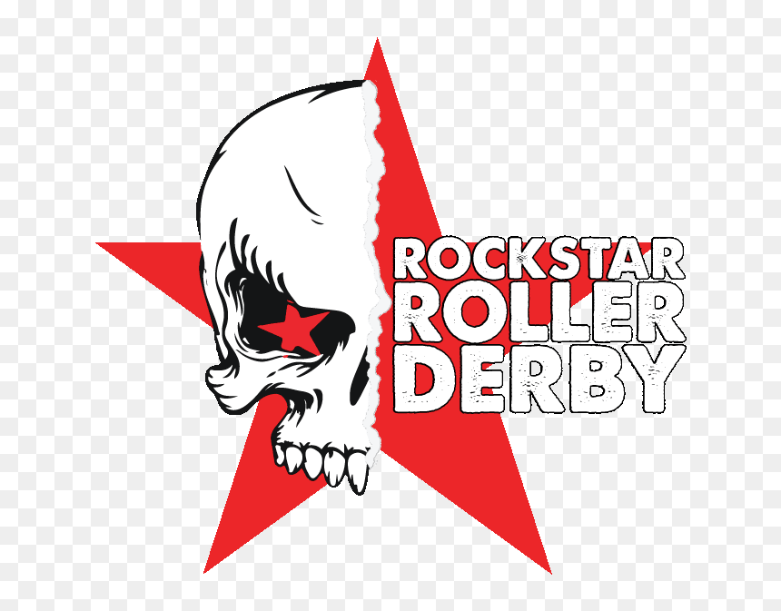Rockstar Roller Derby, HD Png Download - rockstar png