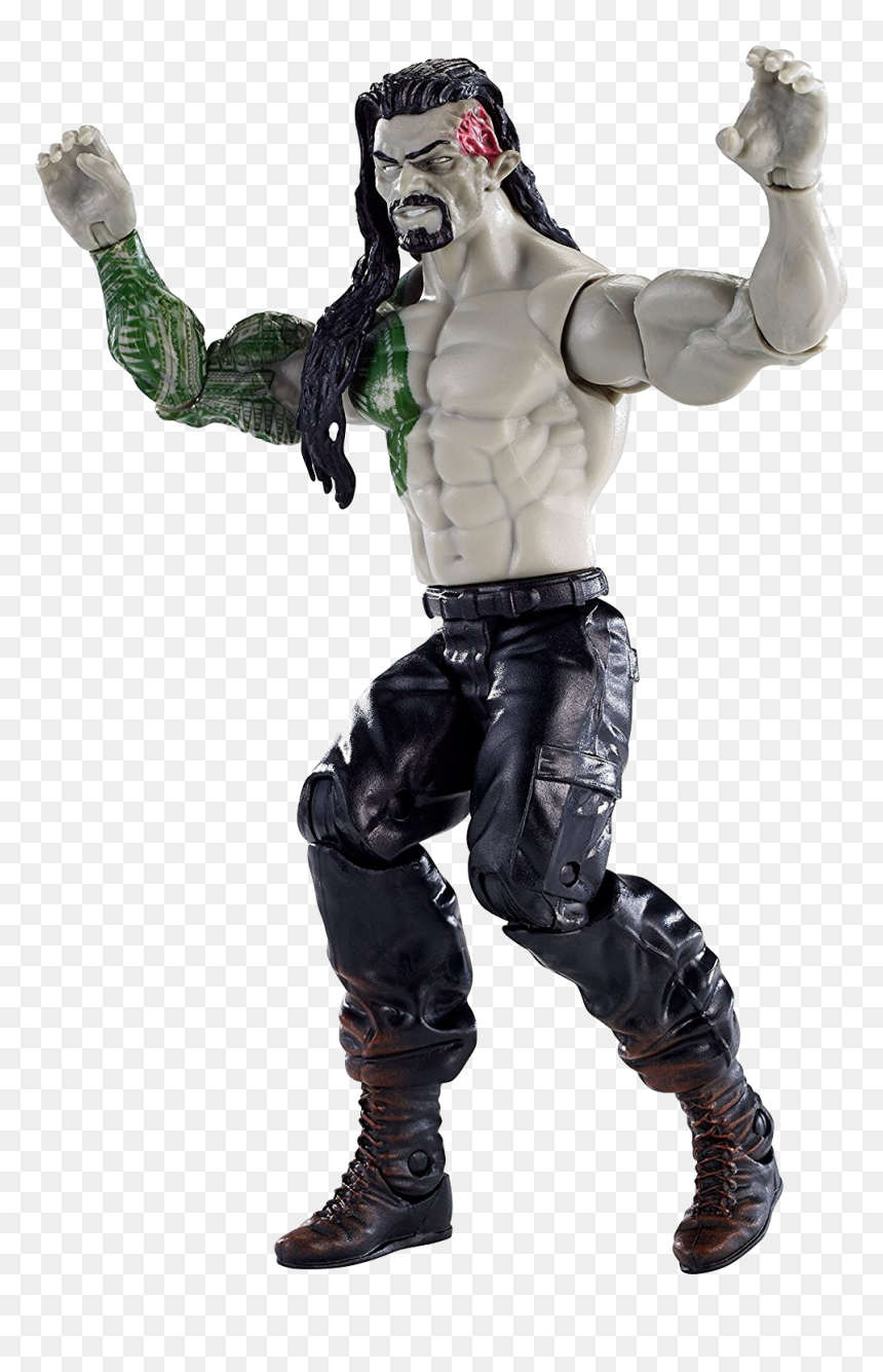 Zombie Png Image Background - Roman Reigns Wwe Toys, Transparent Png - wwe roman reigns png
