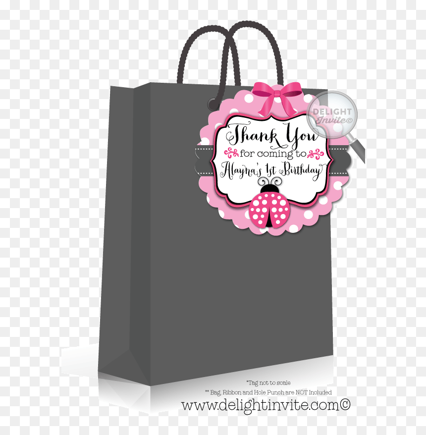 Transparent Hole In Paper Png - Birthday Goodie Bag Tag, Png Download - hole in paper png