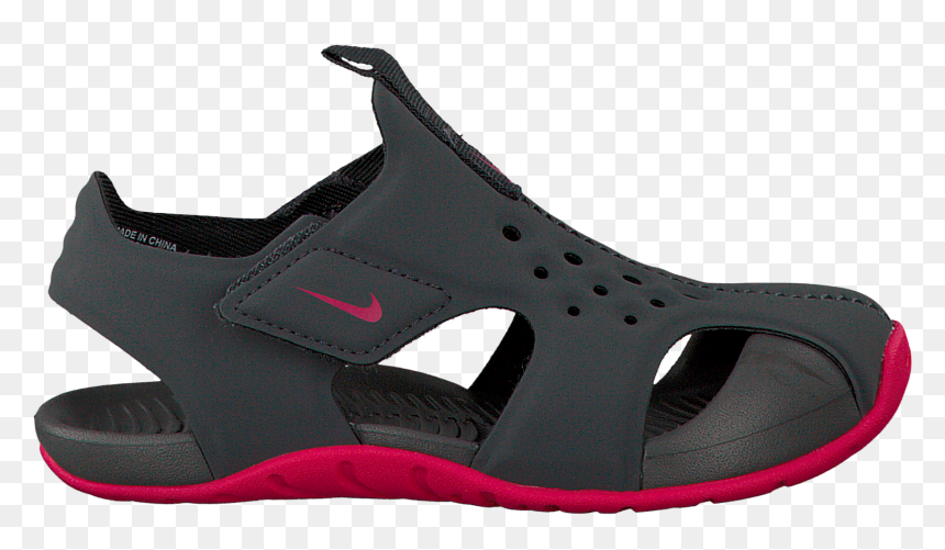 Grey Nike Sandals Sunray Protect 2 - Sandal, HD Png Download - sunray png
