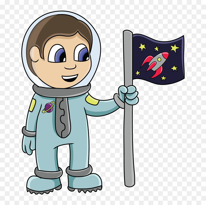 Życzenia Urodzinowe O Kosmosie , Png Download - Astronaut Clipart, Transparent Png - astronaut clipart png