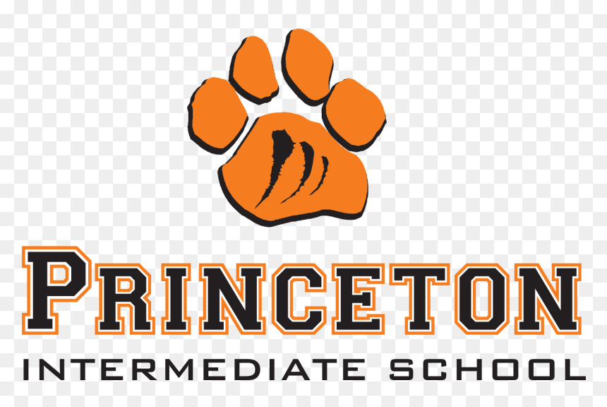 Logo File Of The Colored Version For Princeton Intermediate - Paw, HD Png Download - princeton logo png