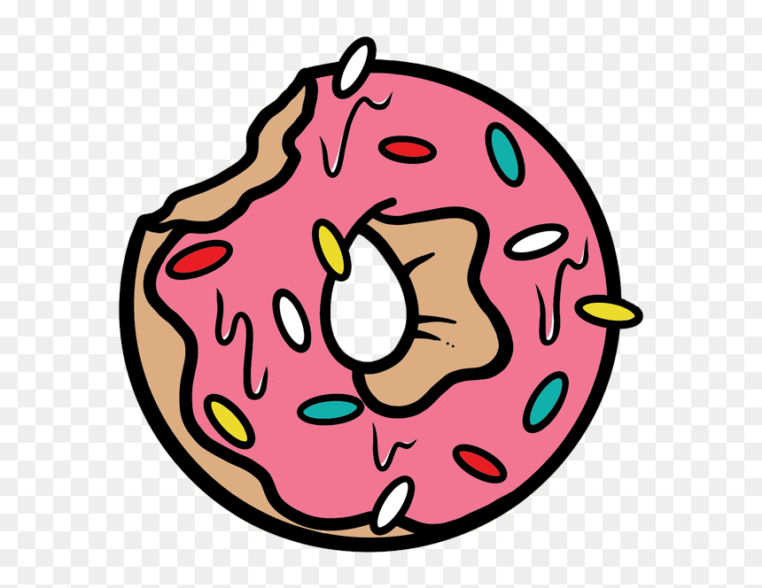 The Most Illustrious In - Cute Donut Clipart, HD Png Download - donut clipart png