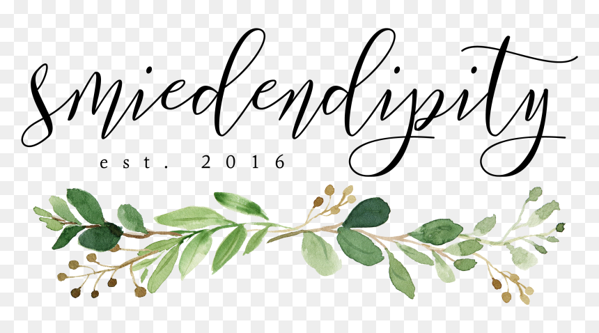 Smiedendipity - Watercolor Greenery Png, Transparent Png - chalk outline png