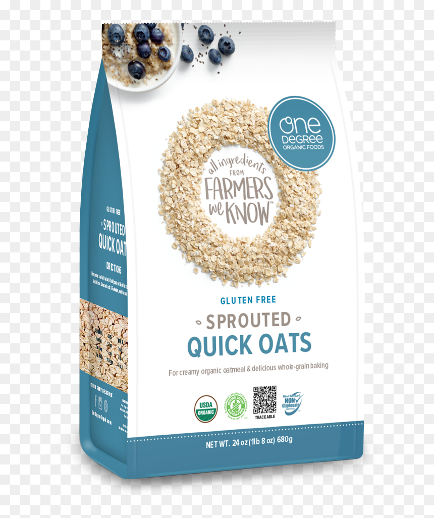 One Degree Oats, HD Png Download - oats png