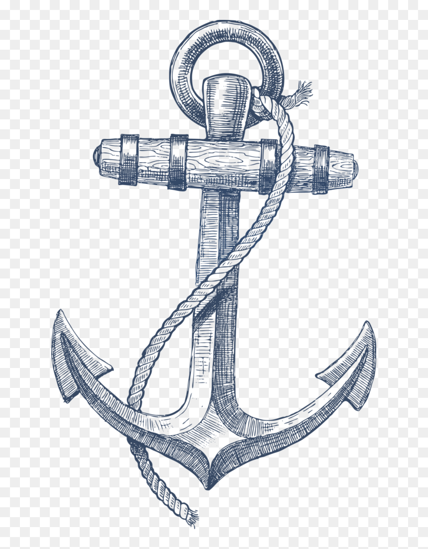 Transparent Cuadros Png - Ship Anchor Drawing, Png Download - cuadros png