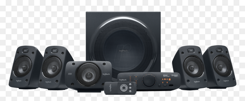 Logitech Z906, HD Png Download - dolby digital png