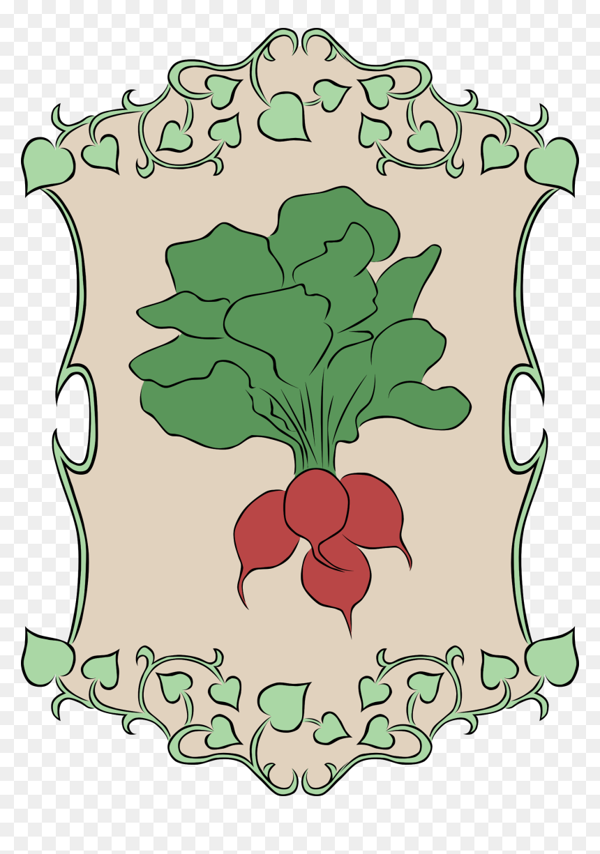 Garden Sign Radish Clip Arts - Carrots Garden Sign, HD Png Download - radish png