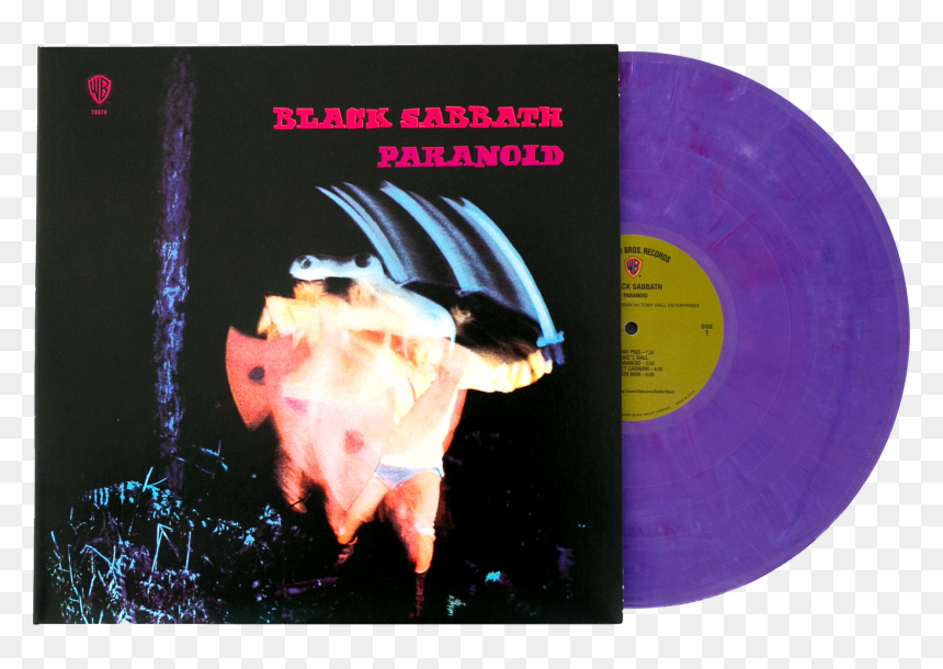 Black Sabbath Paranoid Colored Vinyl, HD Png Download - black sabbath logo png