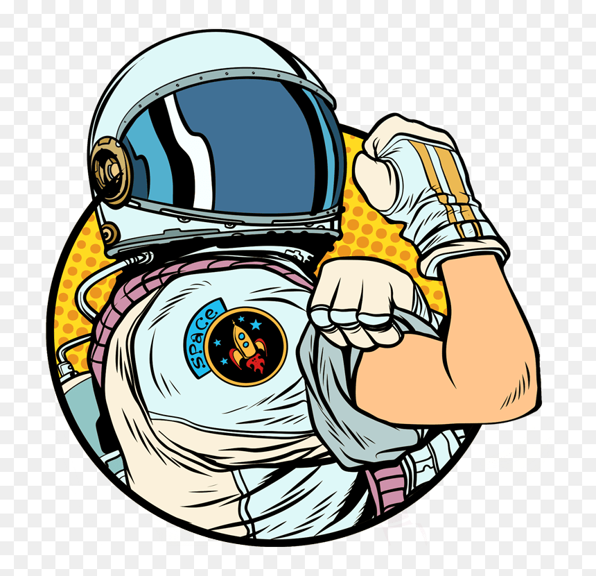 We Can Do It Astronaut Clipart , Png Download - Engineer We Can Do, Transparent Png - astronaut clipart png