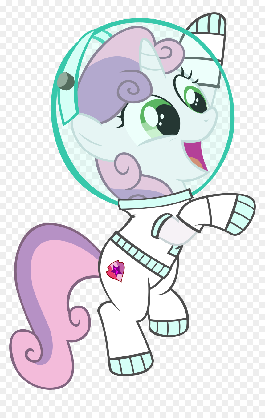 Transparent Astronaut Clipart Png - Cutie Mark Crusaders With Cut Marks, Png Download - astronaut clipart png