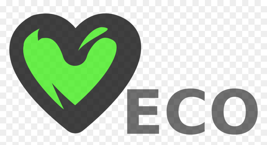 Eco Green Heart, HD Png Download - green heart png