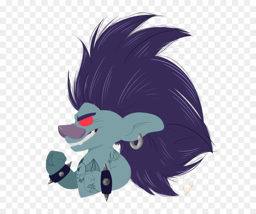 Image - Cartoon, HD Png Download - trolls branch png