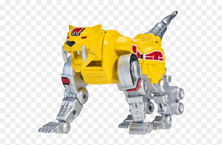 Sabre Tooth Tiger Zord, HD Png Download - power rangers 2017 png