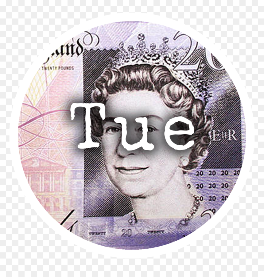 Tuesday - 20 Pound Note, HD Png Download - tuesday png