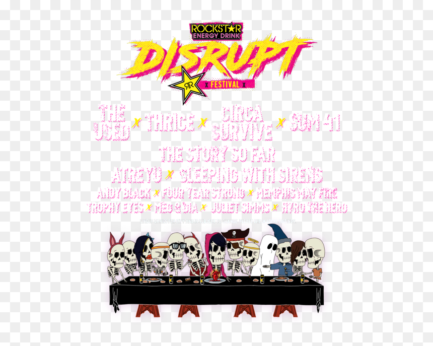 Rockstar Energy Drink Disrupt Festival - Rockstar Energy Drink Disrupt Festival 2019, HD Png Download - rockstar png