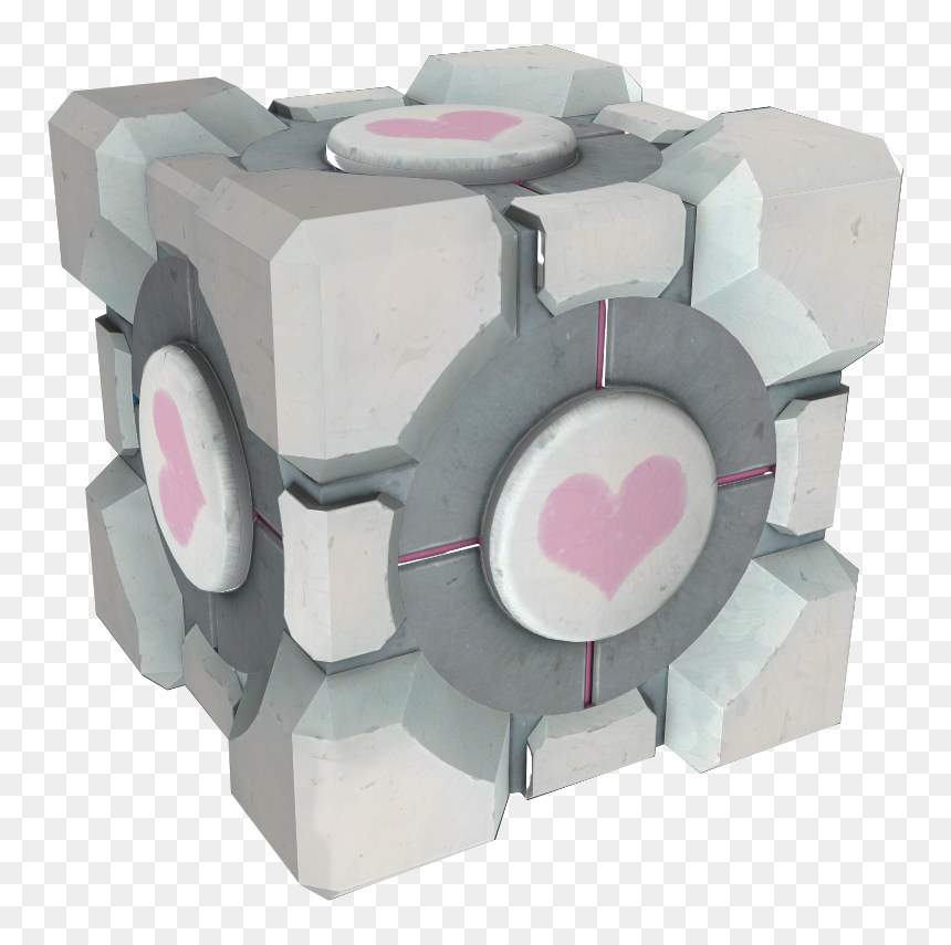 Thumb Image - Portal Companion Cube, HD Png Download - companion cube png