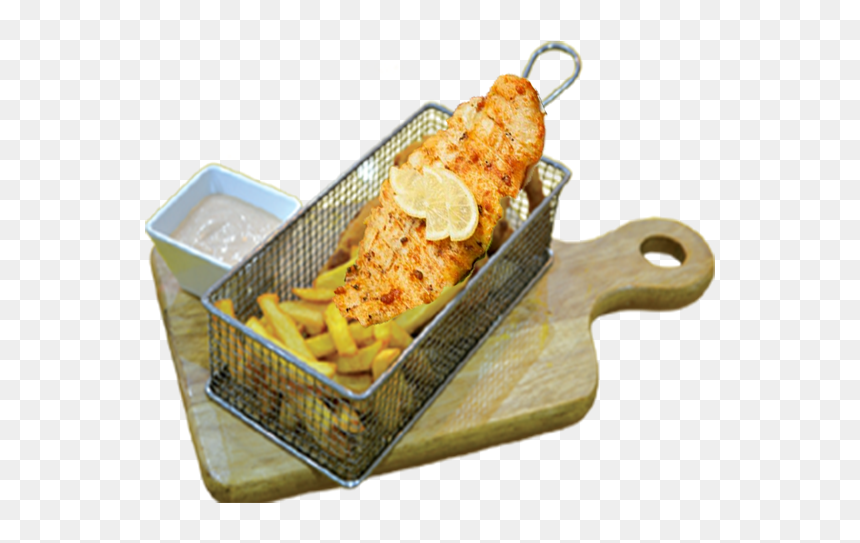 Garnish, HD Png Download - fish and chips png
