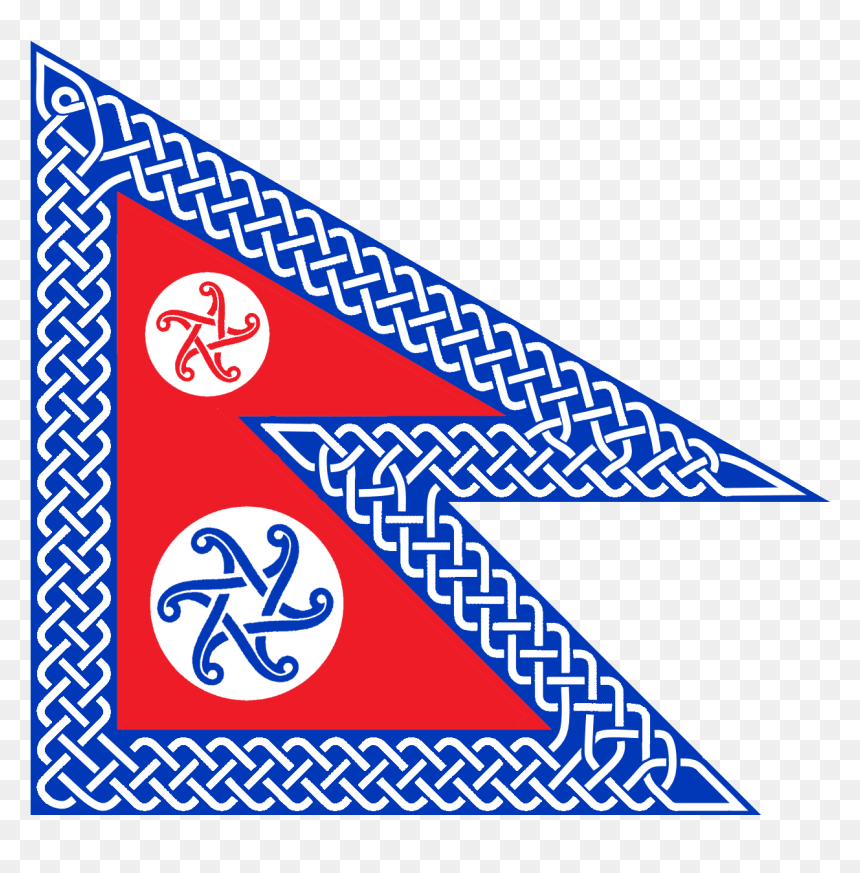 Celtic Isreali North Korea In The Style Of Tibetbut, HD Png Download - israeli flag png