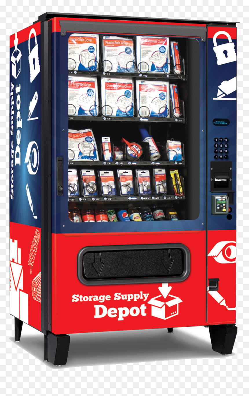 Storagesupplydepotrwb - Customizable Vending Machine, HD Png Download - gumball machine png