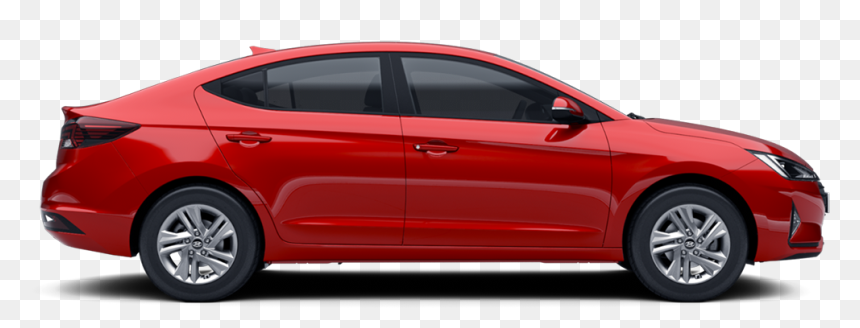 Elantra 2019 Side View Png, Transparent Png - sedan cars png