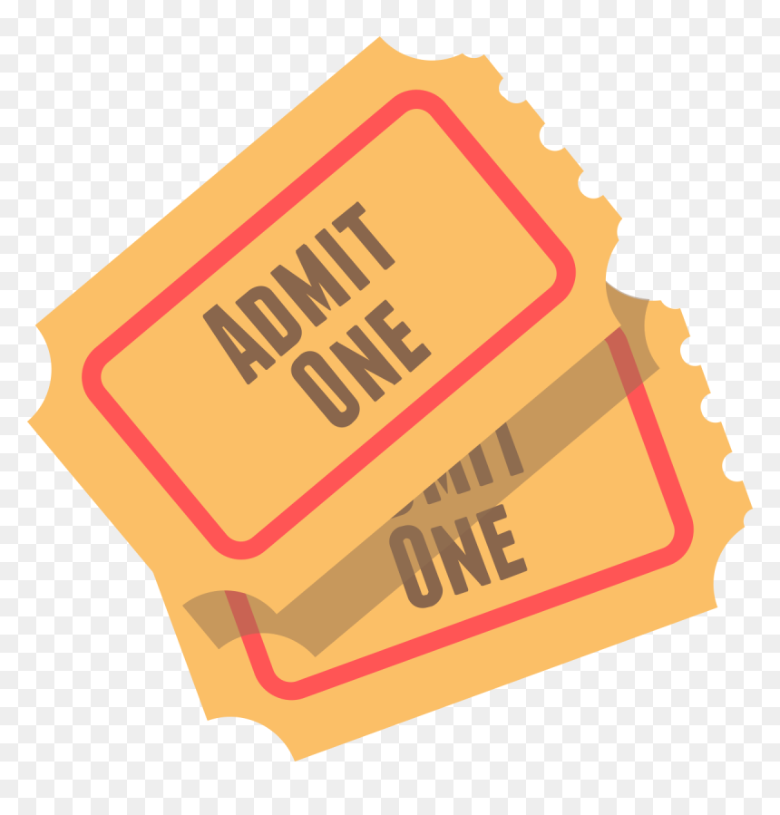 Graphic Design, HD Png Download - admit one png