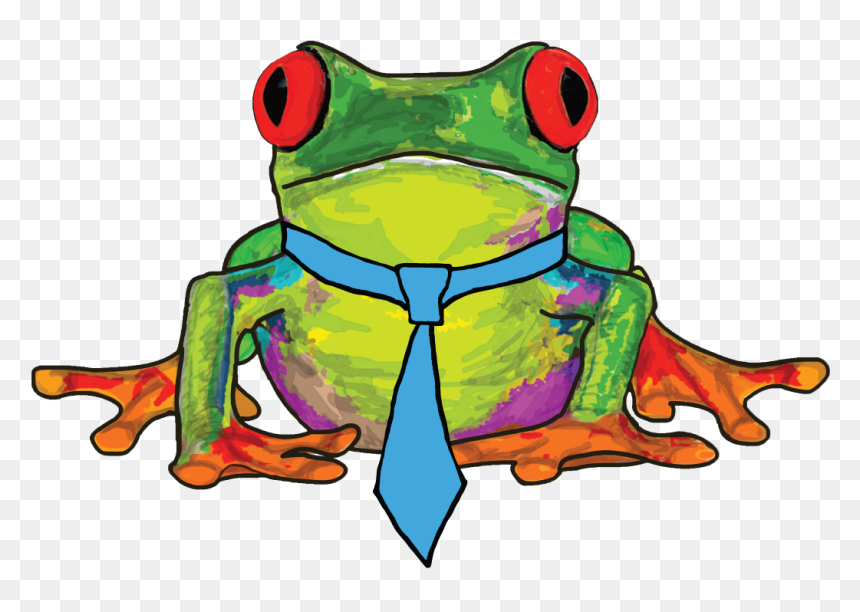Fed Ex Clipart Frog - Clip Art, HD Png Download - tree frog png