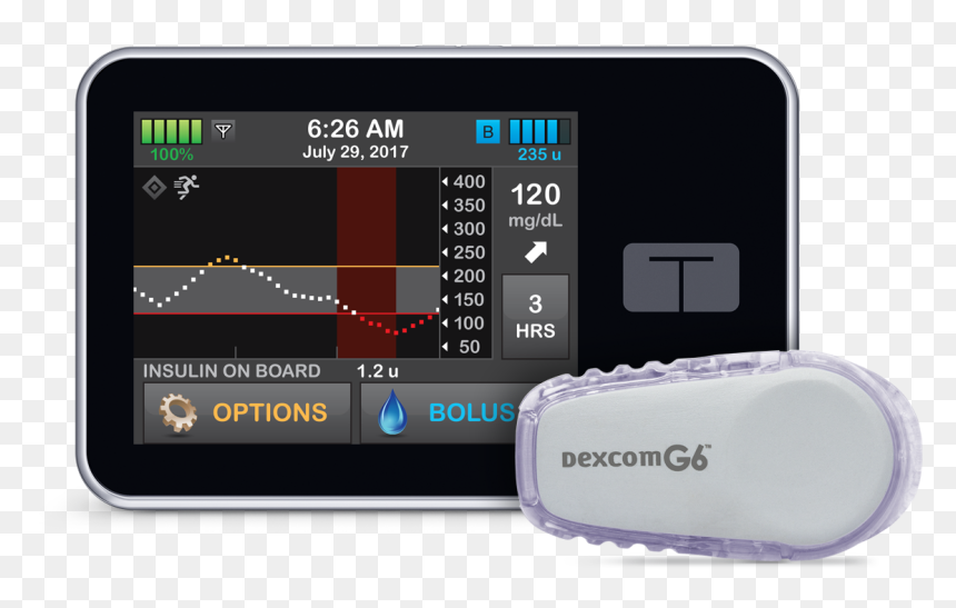 Fda Approves Uva-developed Artificial Pancreas For - Tandem T Slim X2, HD Png Download - pancreas png