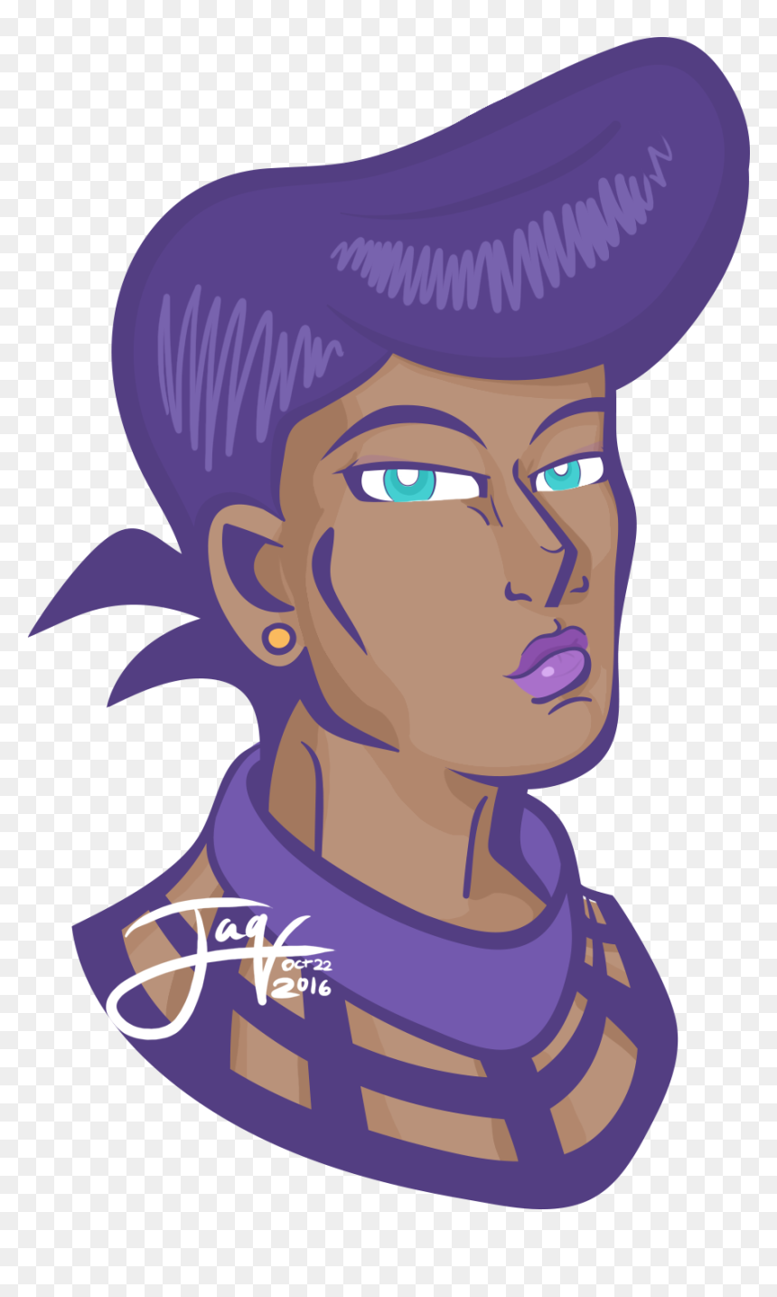 Jjba Josuke Higashikata Weather Report Hato Higashikata - Illustration, HD Png Download - jjba png
