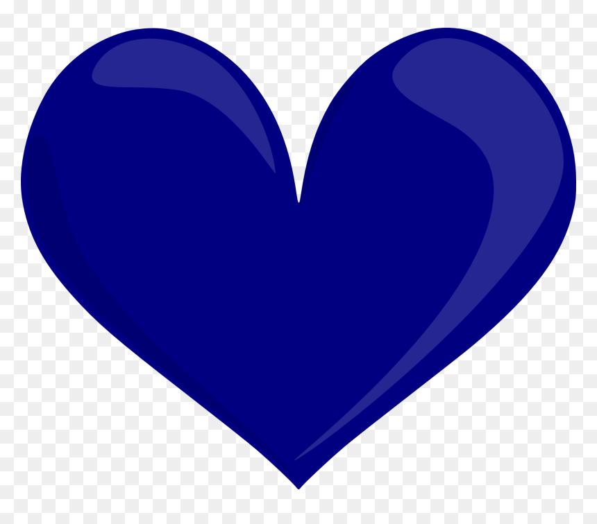 Transparent Corazon Clipart - Dark Blue Heart Png, Png Download - green heart png