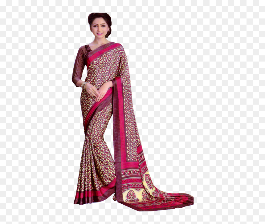 Silk, HD Png Download - silk saree png