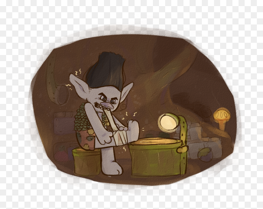 Trolls Guy Diamond Fanfiction, HD Png Download - trolls branch png