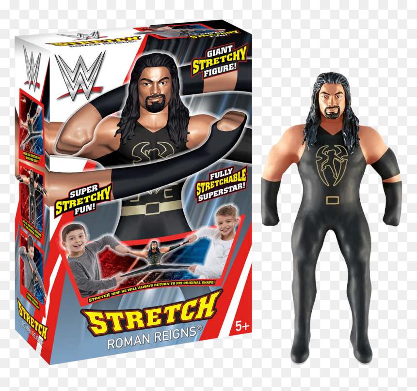 Roman Reigns 10” Stretch Figure - Wwe 3d, HD Png Download - wwe roman reigns png