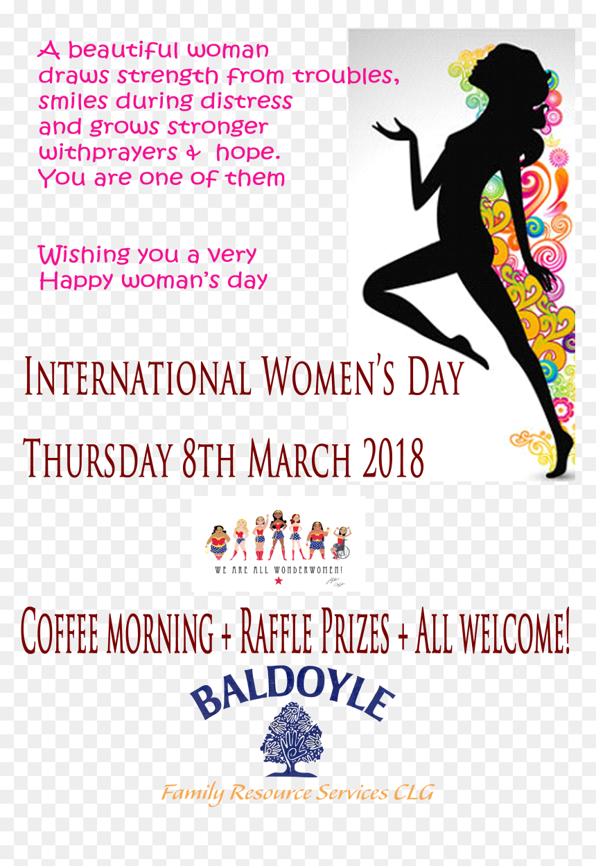 International Womens Day Poster - Slogan For Women's Day, HD Png Download - happy womens day png