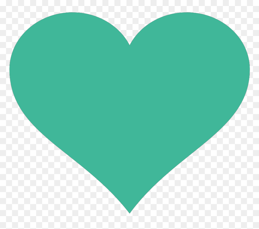 Heart, HD Png Download - green heart png